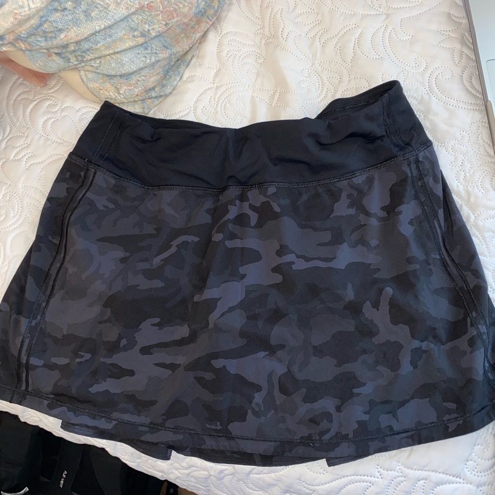 Camo lululemon skirt
